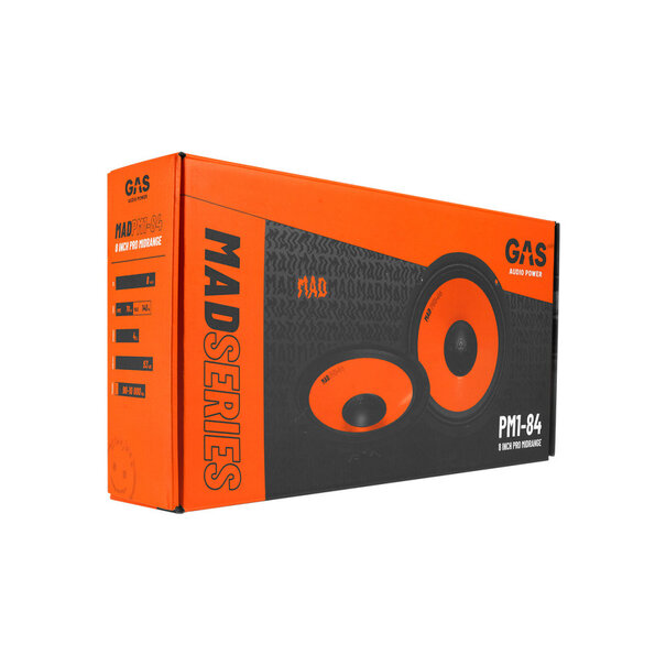 Gas Audio Power GAS Audio MAD Midrange Speaker 20 cm - 140 Watt - Luidspreker