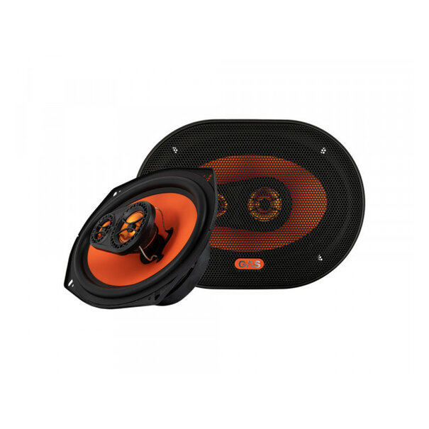 Gas Audio Power GAS Audio MAD X1-694 Coaxial Speaker 6x9" - Luidspreker set - 3-weg - 200 Watt Max