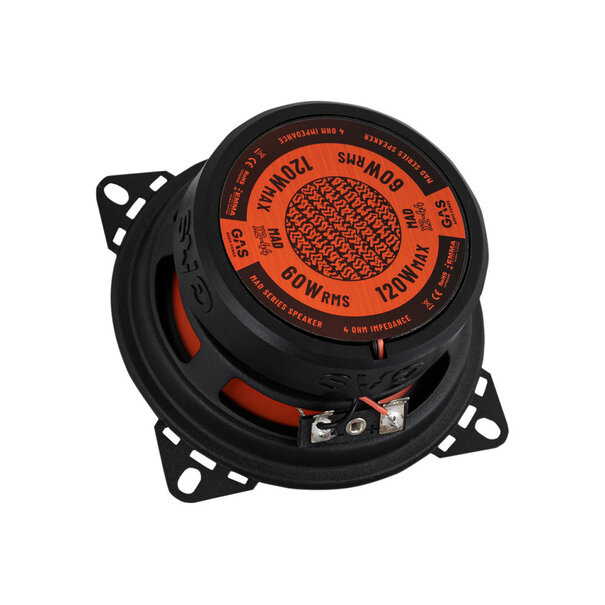 Gas Audio Power GAS Audio MAD X2-44 Coaxial Speaker - 10 cm - 2-weg - 120 Watt Max - Luidspreker set
