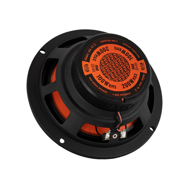 Gas Audio Power GAS Audio MAD X2-64 Coaxial Speaker - 16,5 cm - 2-Weg - 200 Watt Max - Luidspreker set