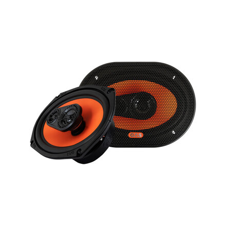 GAS Audio MAD X2-694 Coaxial Speaker 6x9" - 3-Weg - 260 Watt Max. - Luidspreker set
