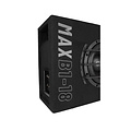 Gas Audio Power GAS Audio MAX B1-18 Bassreflex Kist - 20 cm - 1000 Watt Max. - Gepoorte subwoofer kist - Passief