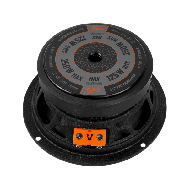 Gas Audio Power GAS Audio MAX PMW1-64 Midrange SPL Luidspreker - 16,5 cm - 1 Stuk - 250 Watt Max.