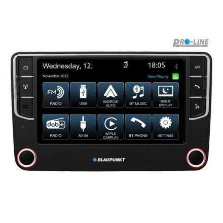 Blaupunkt Wolfsburg 648 - Volkswagen, Skoda en Seat - Draadloos Carplay & Android Auto