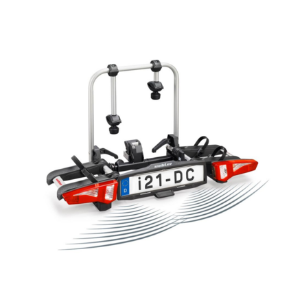 Uebler i21-DC  Fietsendrager - MET PARKEERSENSOREN - NIEUW Model 2026!! - 2 Electrische fietsen -  60°  Kantelbaar