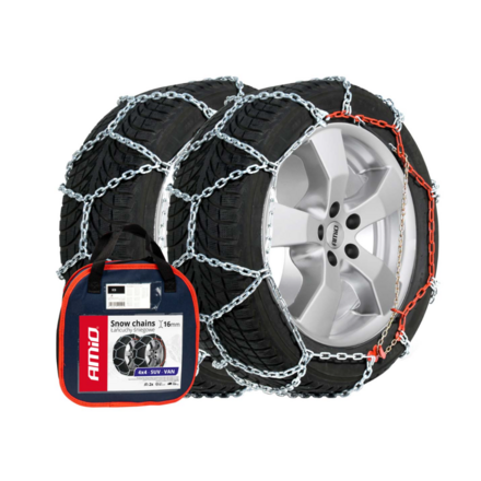 AMiO Sneeuwkettingen - 16 mm - 4x4 KB-240