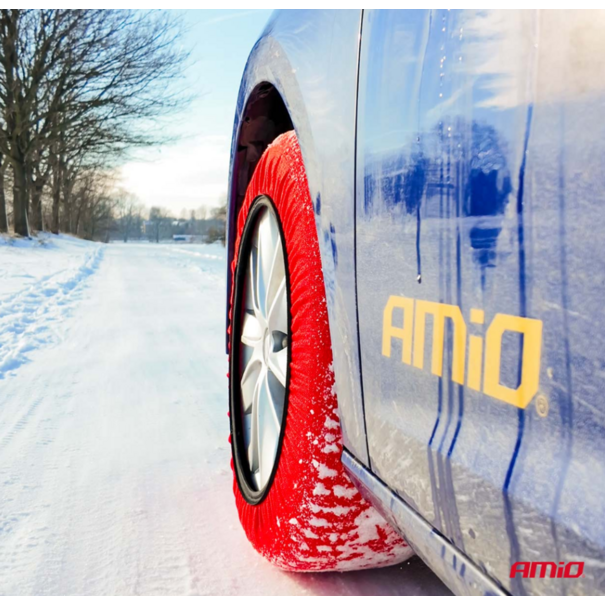 Amio Textiel sneeuwkettingen XS - EN16662-1 Önorm V5121 - 2 stuks -Sneeuwsokken