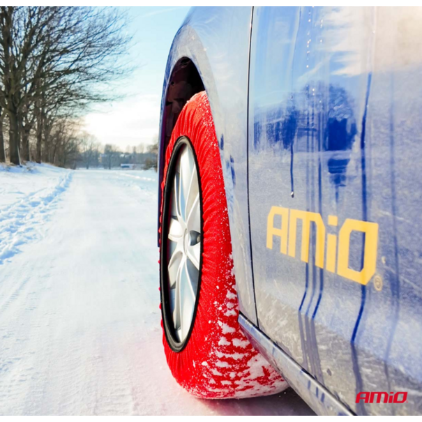 Amio Textiel sneeuwkettingen S - EN16662-1 Önorm V5121 - 2 stuks  - Sneeuwsokken