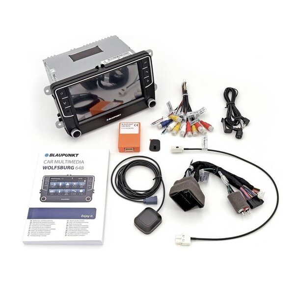 Blaupunkt Blaupunkt Wolfsburg 648 - Volkswagen, Skoda en Seat - Draadloos Carplay & Android Auto - DAB+ Autoradio