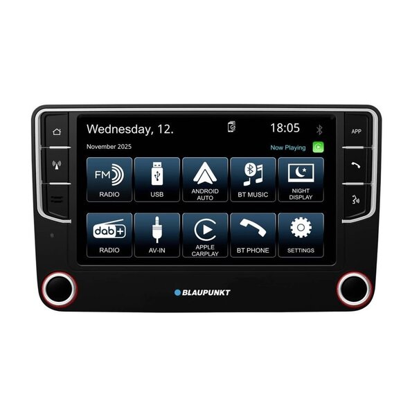 Blaupunkt Blaupunkt Wolfsburg 648 - Volkswagen, Skoda en Seat - Draadloos Carplay & Android Auto - DAB+ Autoradio