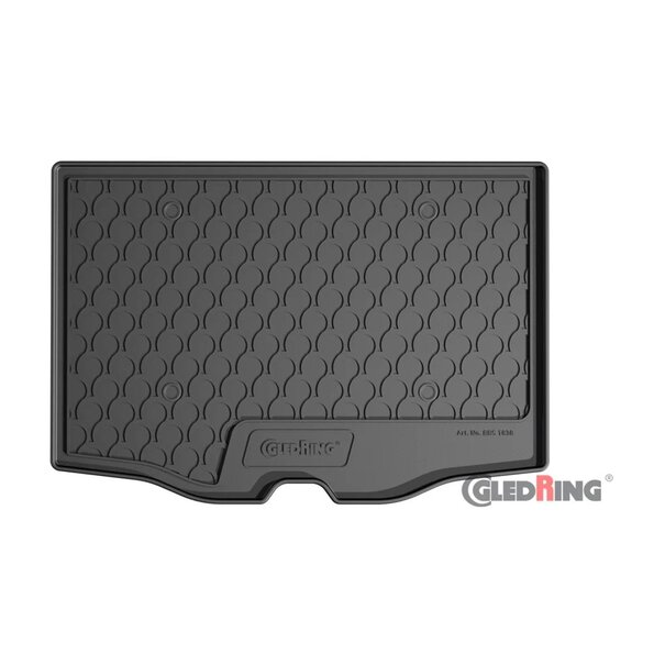 Gledring Gledring Rubbasol (Rubber) Kofferbakmat - Jeep Avenger (J2) 2023- (Hoge laadvloer)