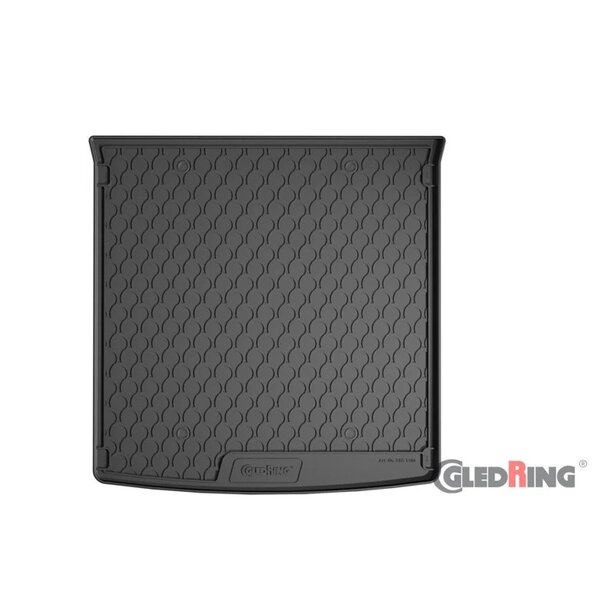 Gledring Gledring Rubbasol (Rubber) Kofferbakmat - Audi Q8 (4MN) 2018- (met verstelbare achterbank)