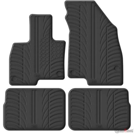 Gledring Rubbermatten - Jaecoo J7 2024- (benzine) - T profiel 4-delig + montageclips