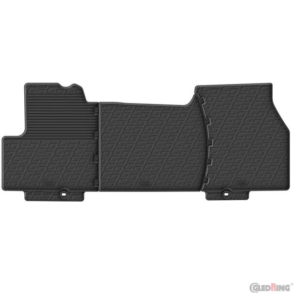 Gledring Gledring Rubbermatten - Citroën Jumper Cargo & Fiat Ducato Cargo & Peugeot Boxer Cargo & Toyota Proace Max Cargo 2022- (G profiel 3-delig + montageclips)