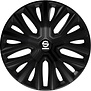 Sparco Wieldoppen Modena - 16-inch - Zwart - Set van 4 stuks