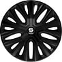 Sparco Wieldoppen Modena - 14-inch - Zwart - Set van 4 stuks