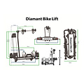 Pro-User Pro-User/Eufab -  Fietsendrager - Diamant Bike Lift - 2 Fietsen   LEVERBAAR VANAF 17 SEPTEMBER