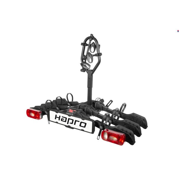 Hapro Hapro Atlas SmartFold III - Fietsendrager - 3 Fietsen - Inklapbaar - 18,6 kg - 13 Polig - Easy Grip - NIEUW!!!