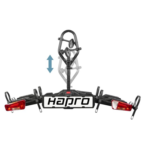 Hapro Hapro Atlas Premium  XFold II 3.0  - Fietsendrager - 2 Fietsen - Inklapbaar - 18 kg - 13 Polig - NIEUW!!!