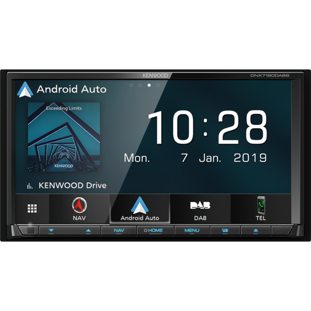 Kenwood Kenwood DNX7190DABS - Multimediasysteem - 2 DIN - 7.0" WVGA scherm - Apple CarPlay & Android Auto