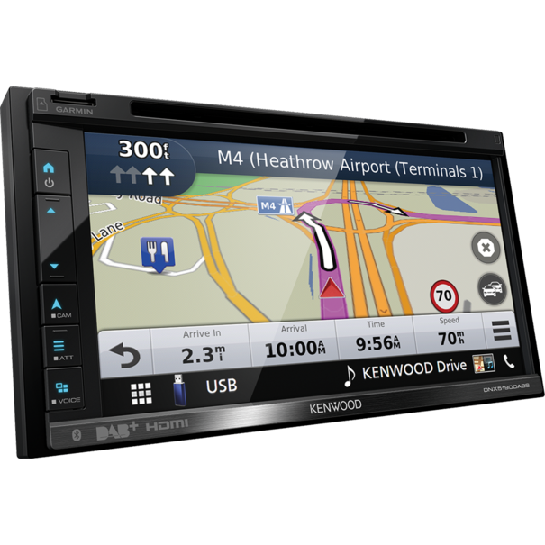 Kenwood Kenwood DNX5190DABS - Multimediasysteem - 2 DIN - 6.8" WVGA scherm - Apple CarPlay & Android Auto