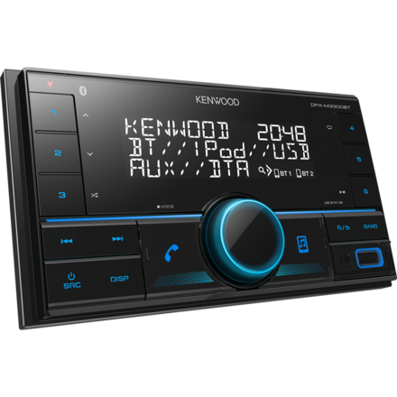 Kenwood DPX-M3300BT - 2-DIN Media Receiver - Radio/CD/USB/MP3