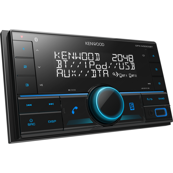 Kenwood Kenwood DPX-M3300BT - 2-DIN Media Receiver - Radio/CD/USB/MP3