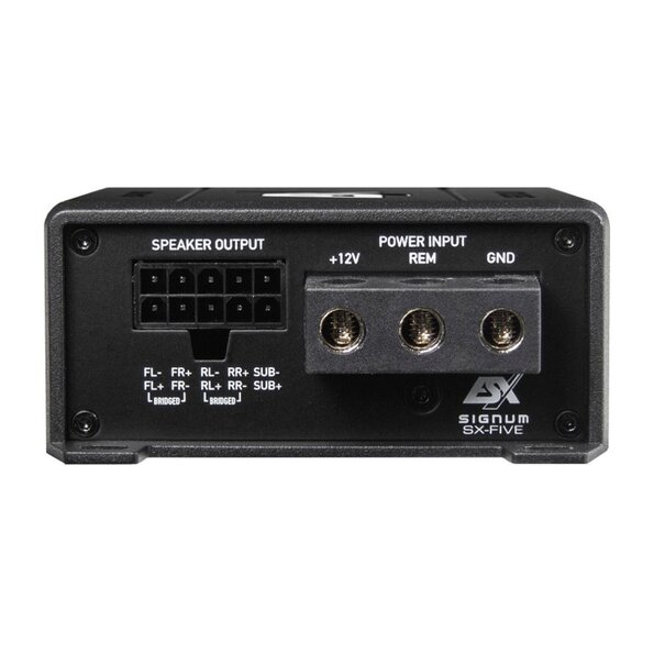 ESX ESX Signum SX-FIVE mini - 5 Kanaals versterker - 600 watts RMS