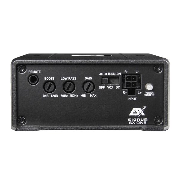 ESX ESX Signum SX-ONE mini - 1-Kanaals versterker -  600 watt RMS - Mono block versterker