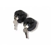 Pro User - Afsluitbare draaiknop M8 (2st) + sleutels