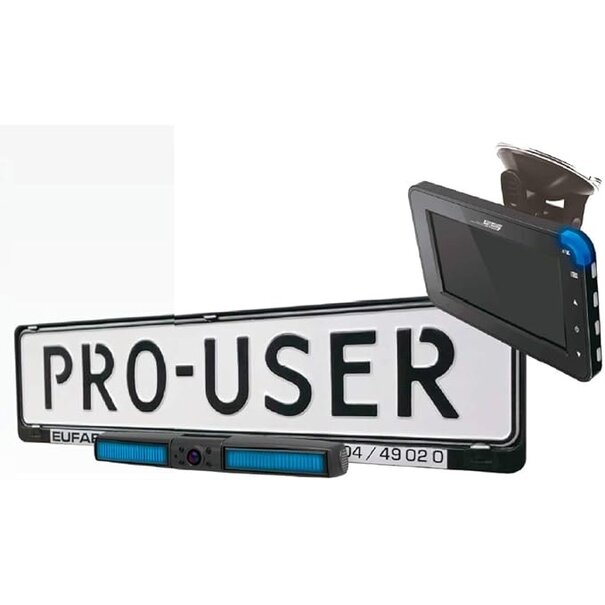 Pro-User Pro-User DRC4311 - Solar draadloze achteruitrijcamera - 4.3 LCD display