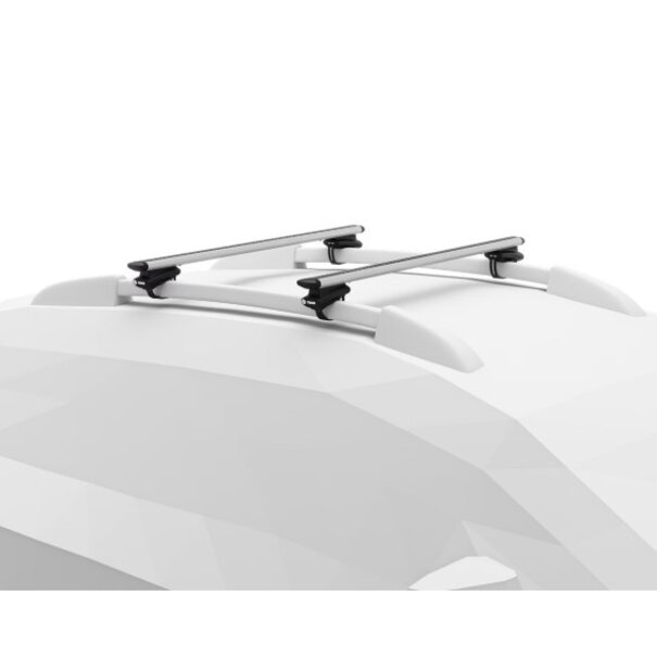 Thule Thule 710800 - Thule oversize rail foot - verhoogde relingvoet voor voertuigen met oversized railprofielen - 4-pack