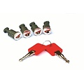 Pro-User G3-Clop 110 Relingdrager aluminium afsluitbaar 110cm - 75kg draagvermogen  - Copy