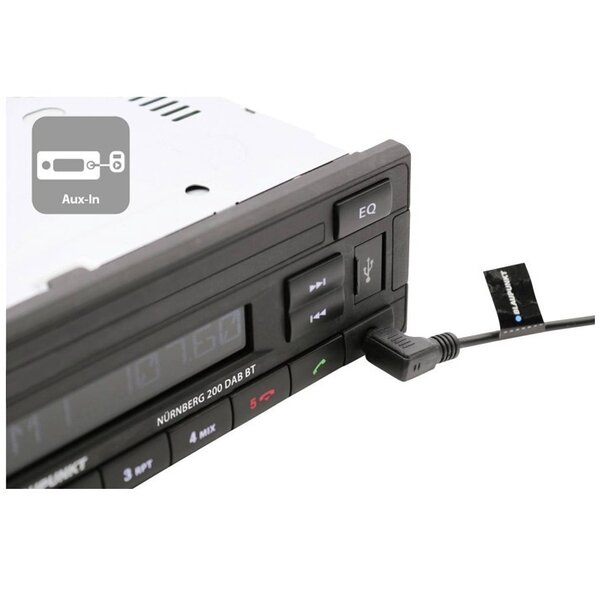 Blaupunkt Blaupunkt Nürnberg 200 DAB  BT- Autoradio - Bluetooth