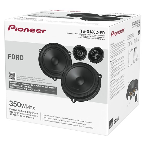 Pioneer Pioneer TS-Q160C-FD - 16.5 cm - 350 Watt - speaker