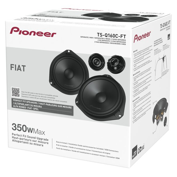 Pioneer  Pioneer TS-Q160C-FT - 16.5 cm - 350 Watt
