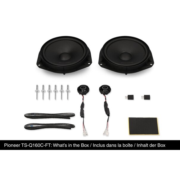 Pioneer  Pioneer TS-Q160C-FT - 16.5 cm - 350 Watt