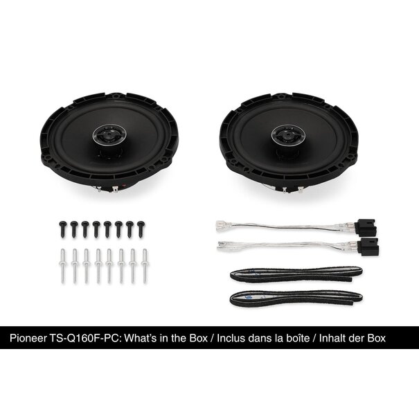 Pioneer  Pioneer TS-Q160F-PC - 16.5 cm - 350 Watt - Speakers