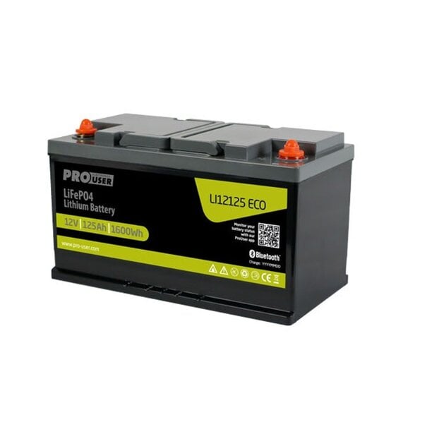 Pro-User Pro User LI12125 Litium Accu ECO (125Ah)