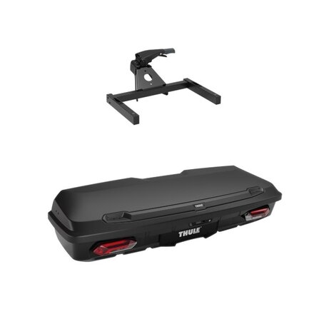 Thule Arcos Black -  Maat XL -  450 L -  Bagagebox trekhaak + platform