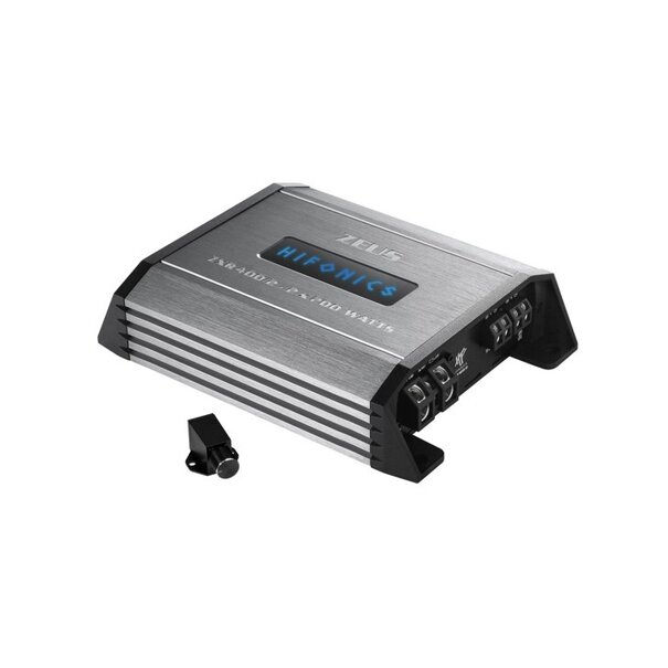 Hifonics  Hifonics ZXR400/2 - Klasse D -  2 Kanaals versterker - 400 Watt RMS