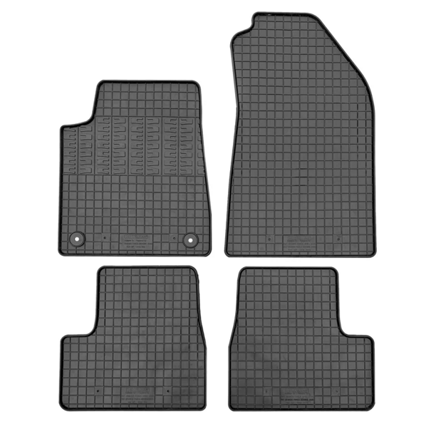 CIKCAR CIKCAR Rubber matten Fiat Grande Panda (benzine) 2025- (4-delig + montagesysteem)