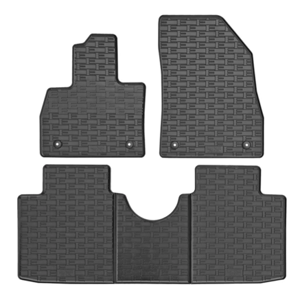 CIKCAR Rubber matten Smart #5 EV 2024- (3-delig + montagesysteem)