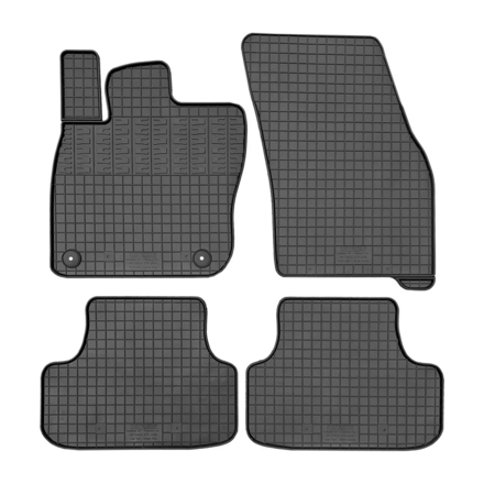 CIKCAR Rubber matten Volkswagen T-Roc II eTSi 2025- (4-delig + montagesysteem)