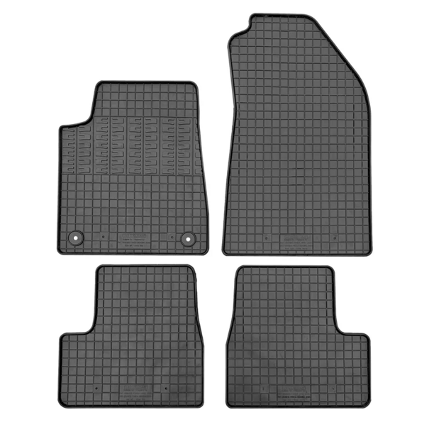CIKCAR CIKCAR Rubber matten Fiat Grande Panda (benzine) 2025- (4-delig + montagesysteem)