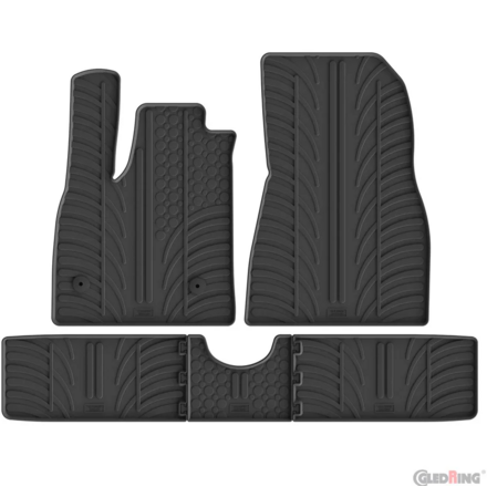Gledring Rubbermatten Renault Twingo EV 2026- (T profiel 5-delig)