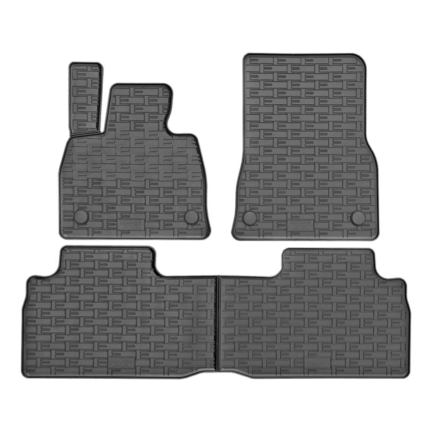 CIKCAR CIKCAR Rubber matten BMW iX3 (NA5) 2025- (4-delig + montagesysteem)