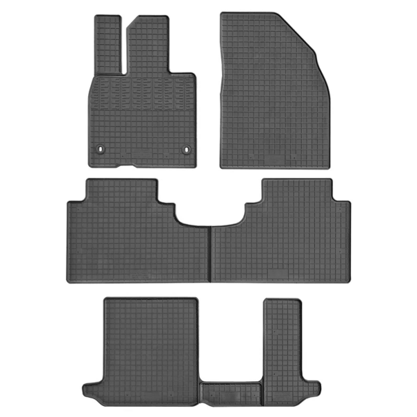 CIKCAR CIKCAR Rubber matten MG S9 PHEV 2026- (7-delig + montagesysteem)