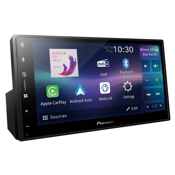 Pioneer Pioneer SPH-DA77DAB  - 2026 Multimediasysteem - Inclusief DAB+ Antenne + Camera
