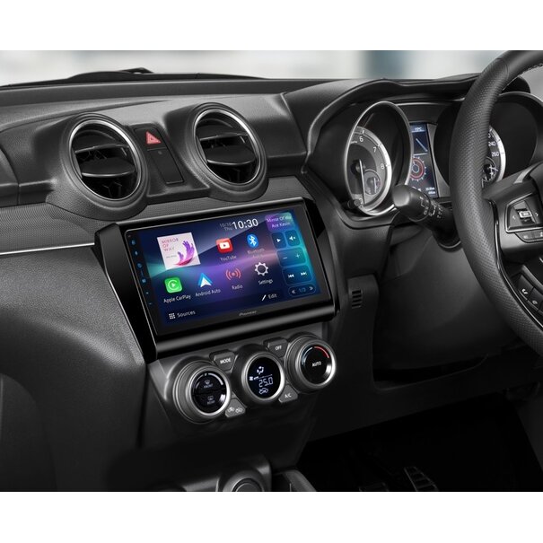 Pioneer Pioneer SPH-PF97BT Multimedia Systeem - Inclusief Achteruitrijcamera - Perfect Fit - 9 Inch beeldscherm - Apple CarPlay en Android Auto - Ingebouwde Wifi